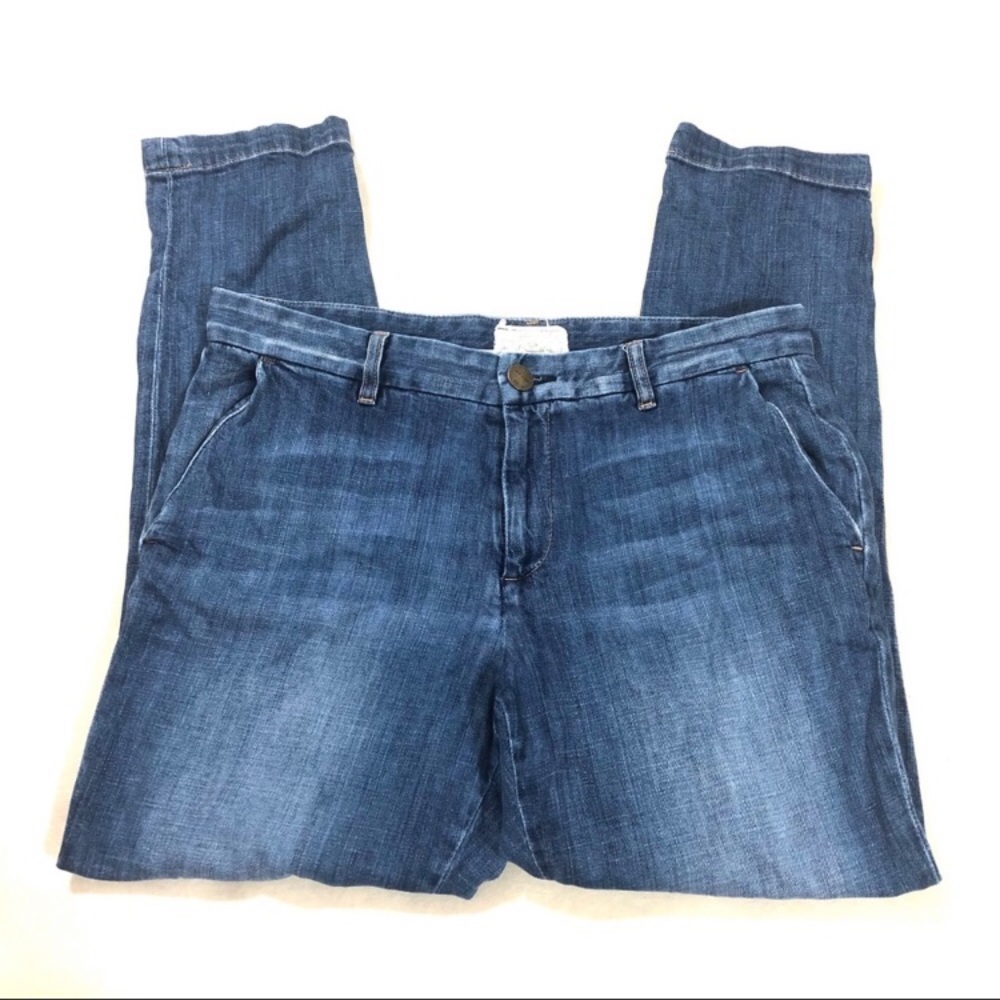 Current/Elliott The Buddy Trouser Crop Jeans 28